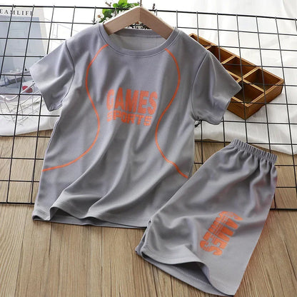 Abbigliamento sportivo attivo impostato per bambini