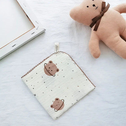 Set di stoffa di tela da lavaggio per bambini muschiato e tela 