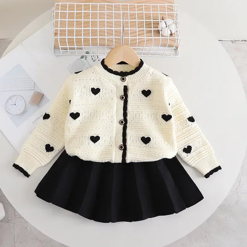 Girls' Winter Knit Set