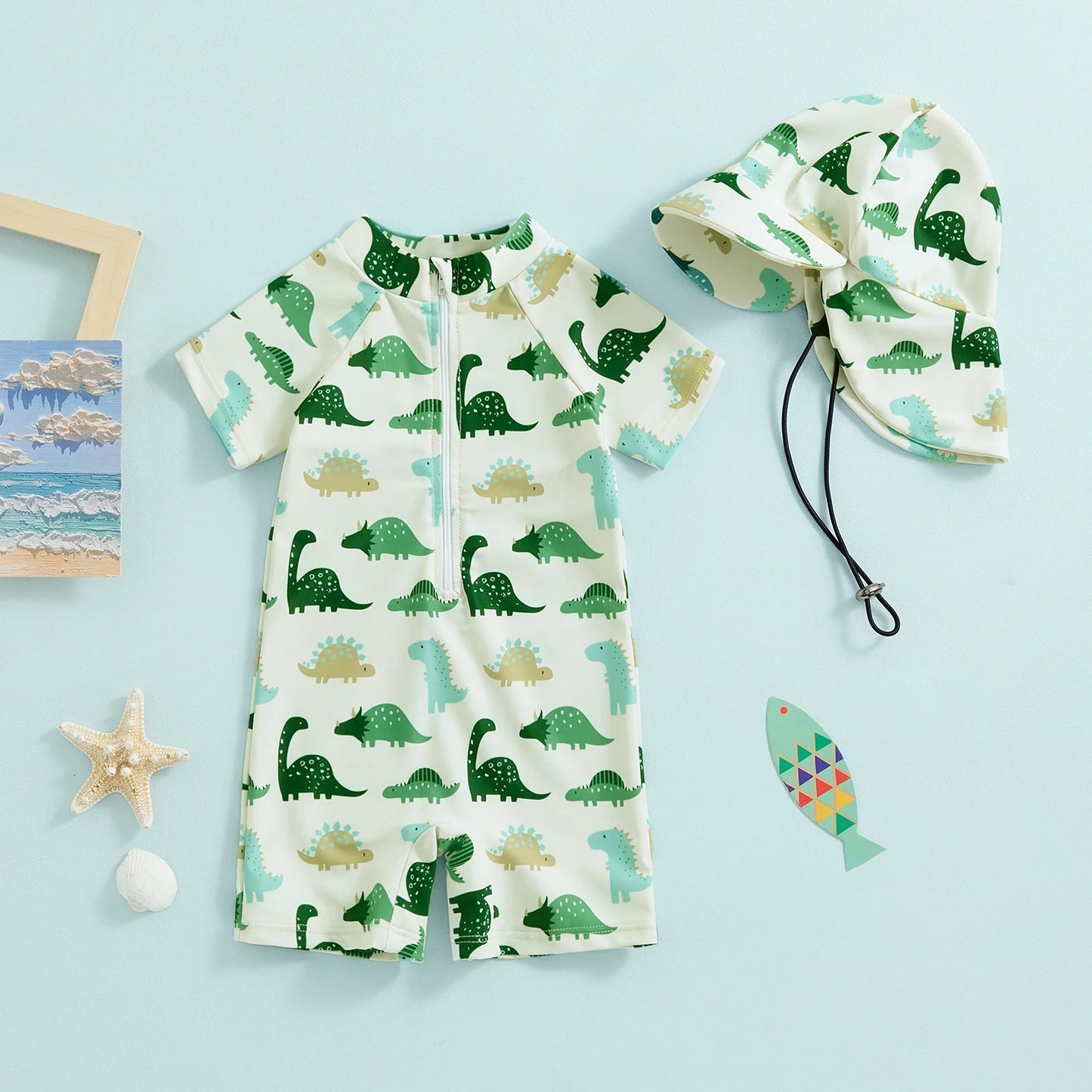 Protezione solare del costume da bagno per bambini