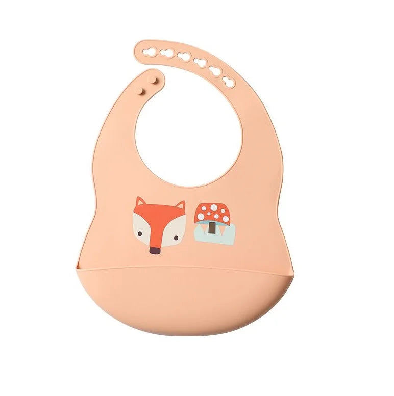Eleganti bavaglini in silicone con design a prua