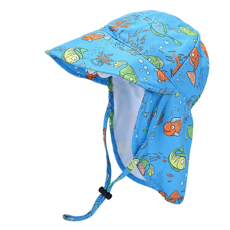 Juego de sombrero de sol de niños