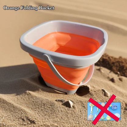 Juego de juguetes de arena y agua de playa