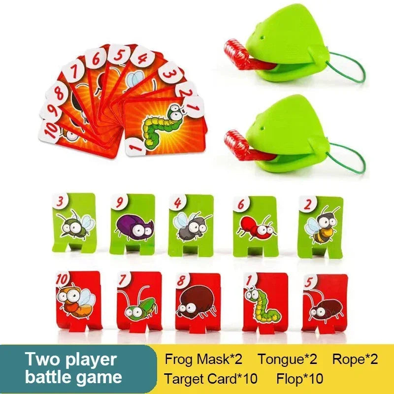 Gioco di lingua di rana divertente