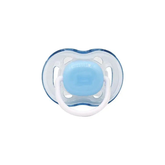 Ciuccio in silicone monopezzo traslucido