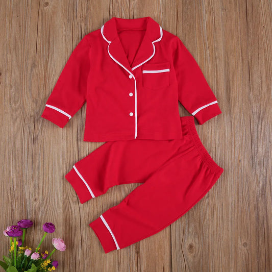 Pajama gris clásico para niños
