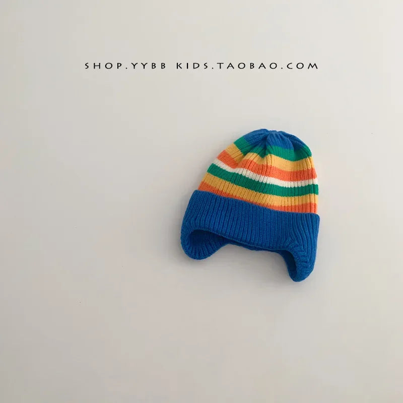 Sombrero de punto de oso bebé