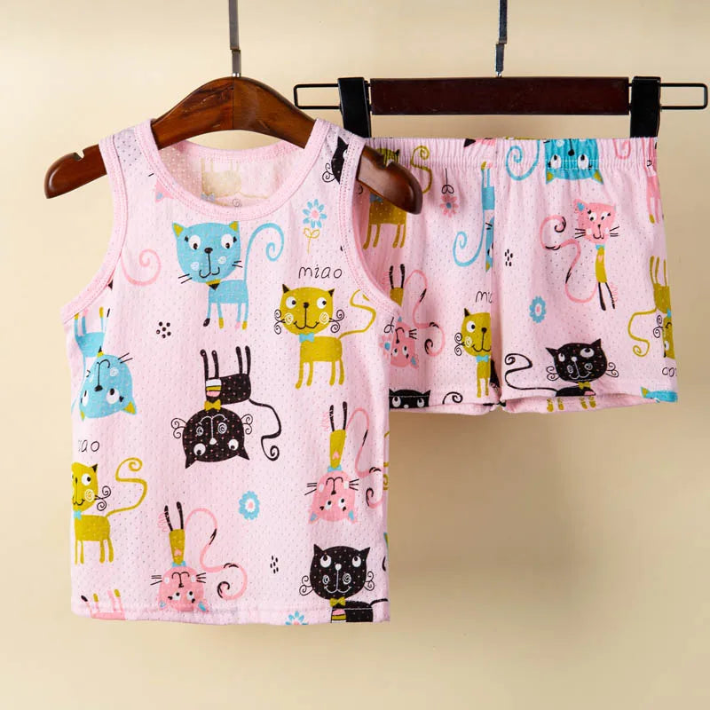 Monster Fun Fun sin mangas de pijama sin mangas