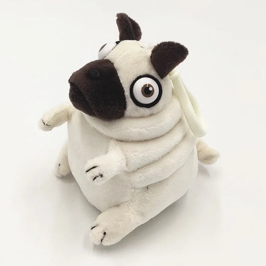 Giocattolo di peluche di carlino divertente