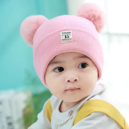 Set di baby winter hat e collo più calmo 