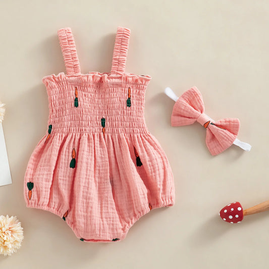Été pour bébé fille avec bandeau 