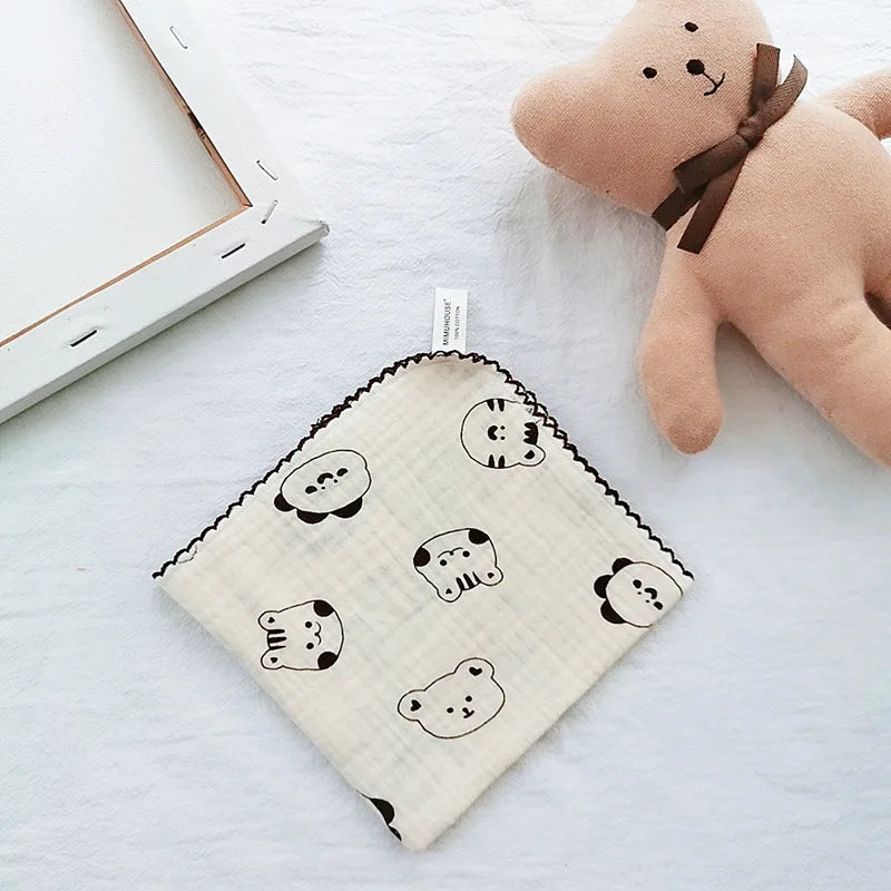 Set di stoffa di tela da lavaggio per bambini muschiato e tela 