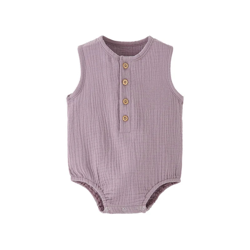 Ganer per bambini in cotone in cotone estivo
