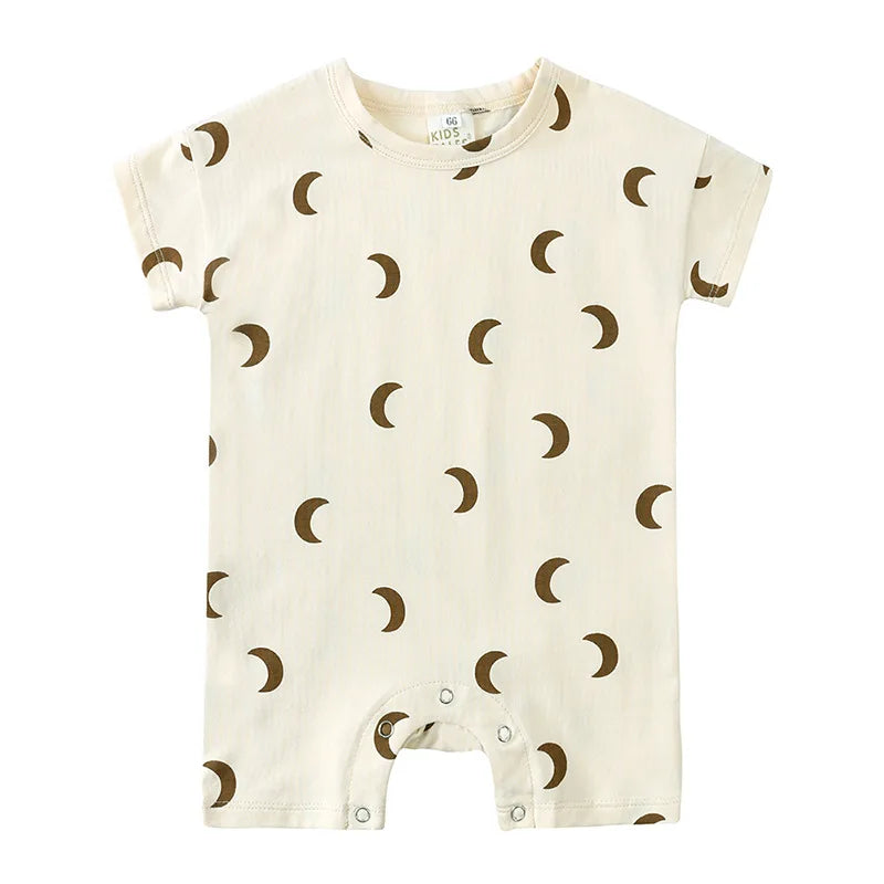 Mamel con estampado de rayas y lunares 