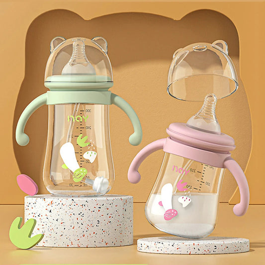 Biberon anticolico da 300 ml con maniglia