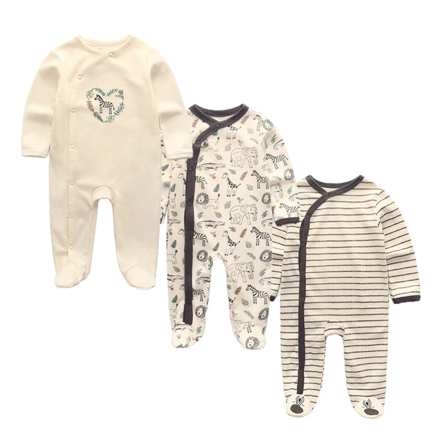 3 pcs/lote de invierno unisexbody