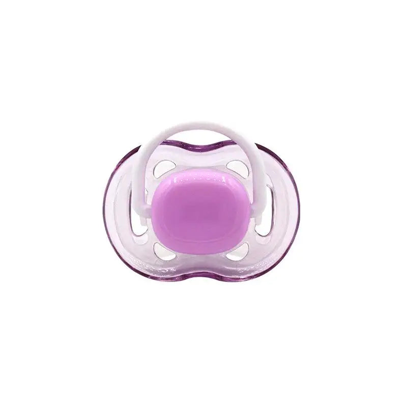 Ciuccio in silicone monopezzo traslucido