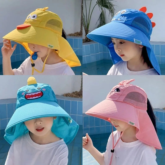Cappelli da sole per bambini a tema animale