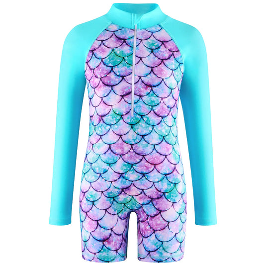 Set de traje de baño de escalas de sirena