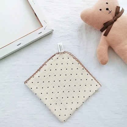Set di stoffa di tela da lavaggio per bambini muschiato e tela 