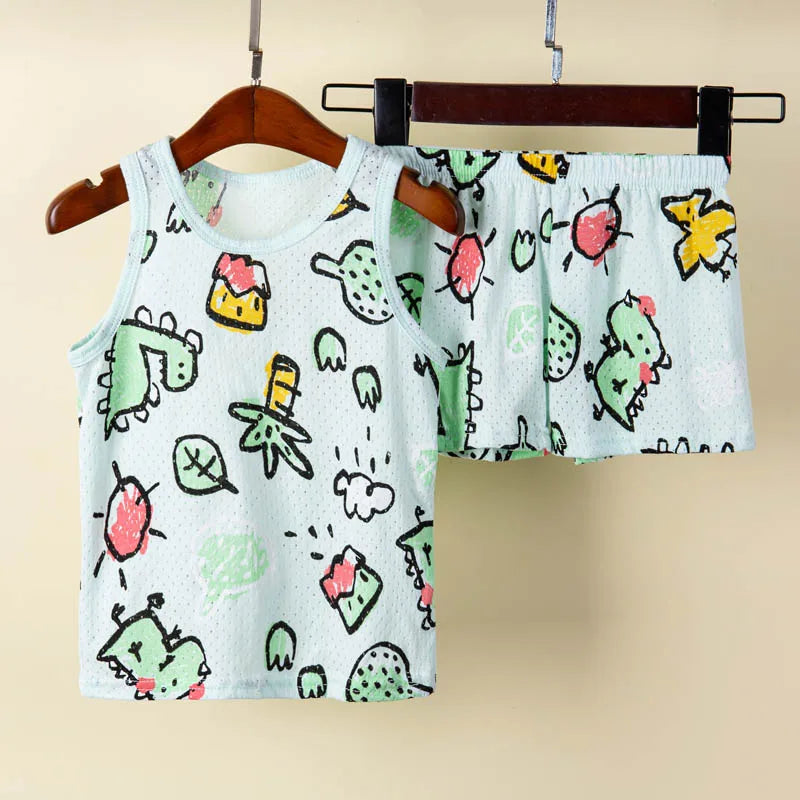 Monster Fun Fun sin mangas de pijama sin mangas
