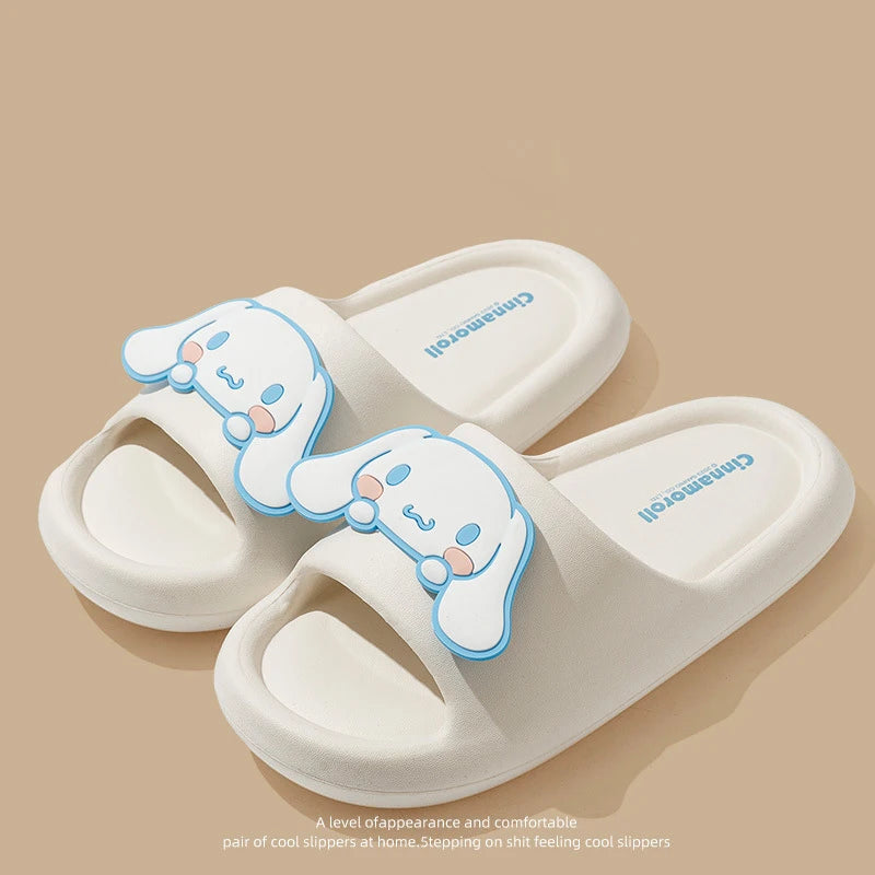 Kuromi & Friends Slippers familiares con forma de nube