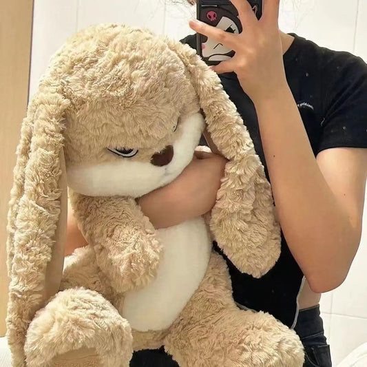 Giocattolo di peluche coniglietto scontroso