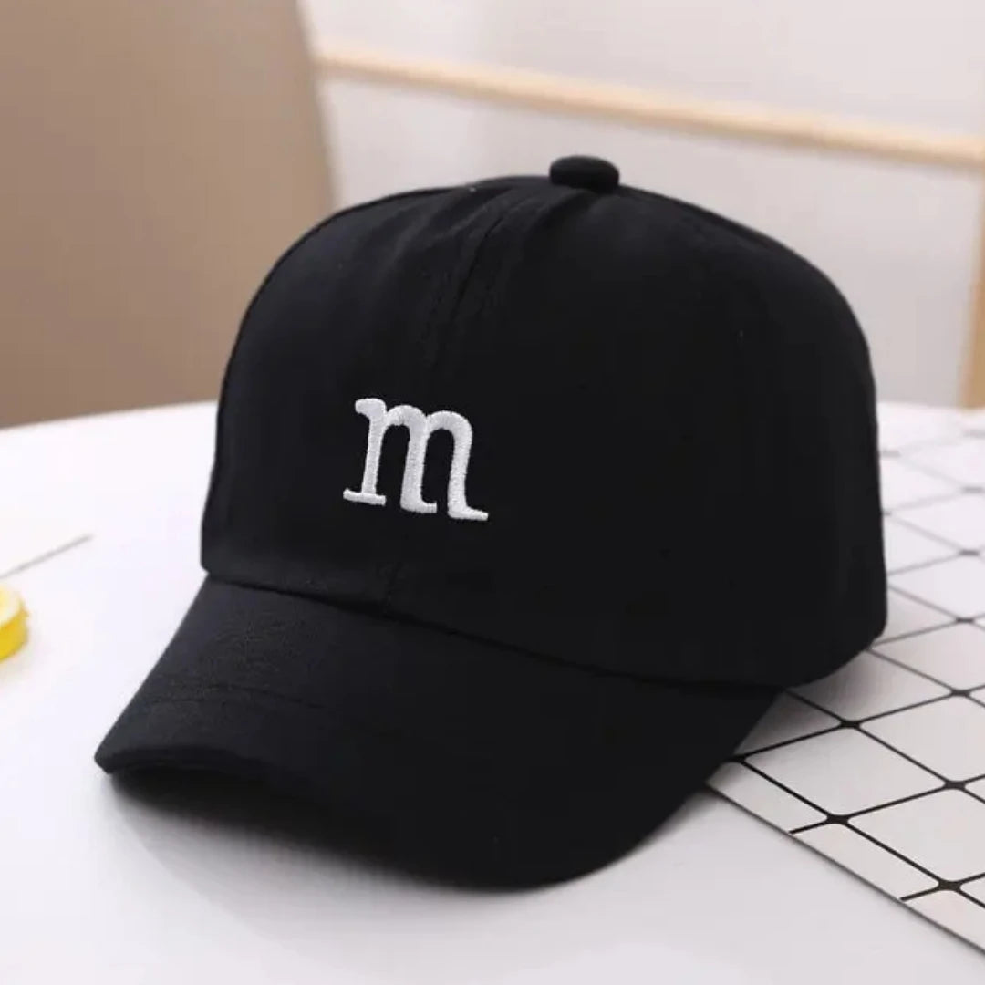 Gapa de béisbol de color azul claro para niños