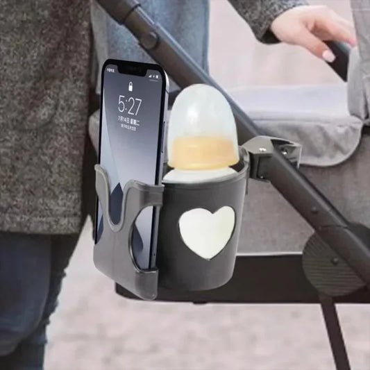 Soporte de botella de leche de teléfono para cochecitos para Packchair de cochecitos
