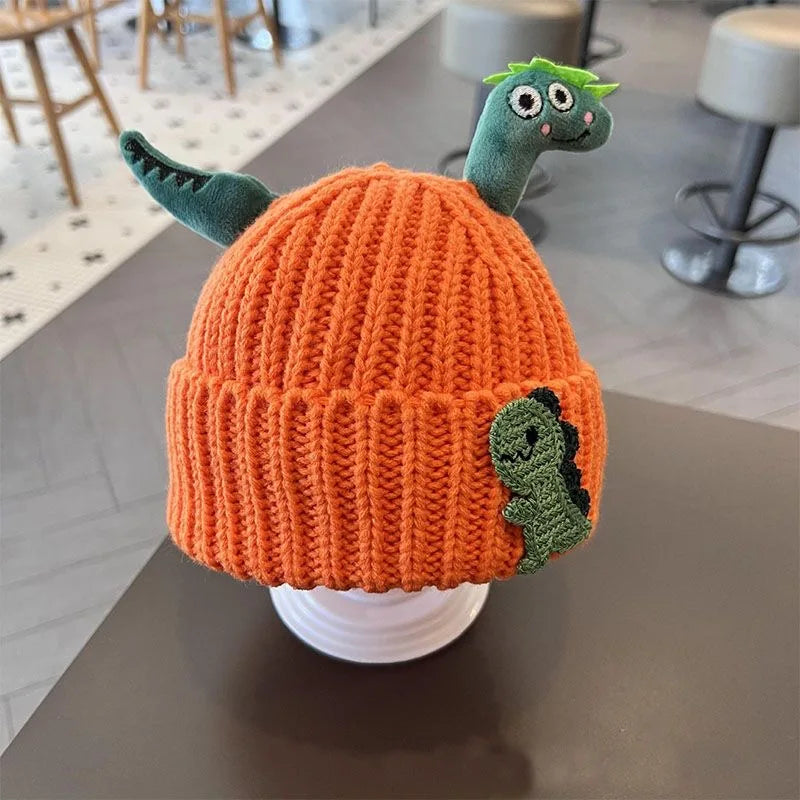 Cappello invernale in maglia 3D per bambini