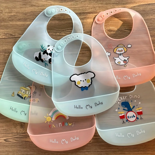 Playful Silicone Babs Bibs
