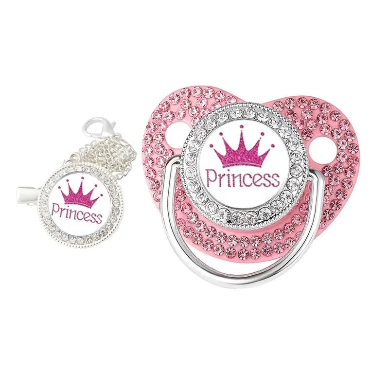 Set di cichifieri Rhinestone del Principe e Principessa