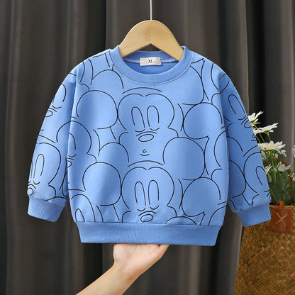 Disney Mickey Long Sleeve Felpa 