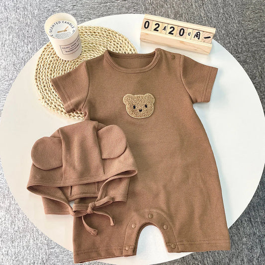 Set di pagliaccette estive per baby orso 