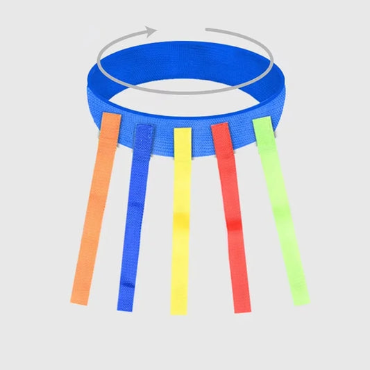 Juego de correa de cola de arcoiris
