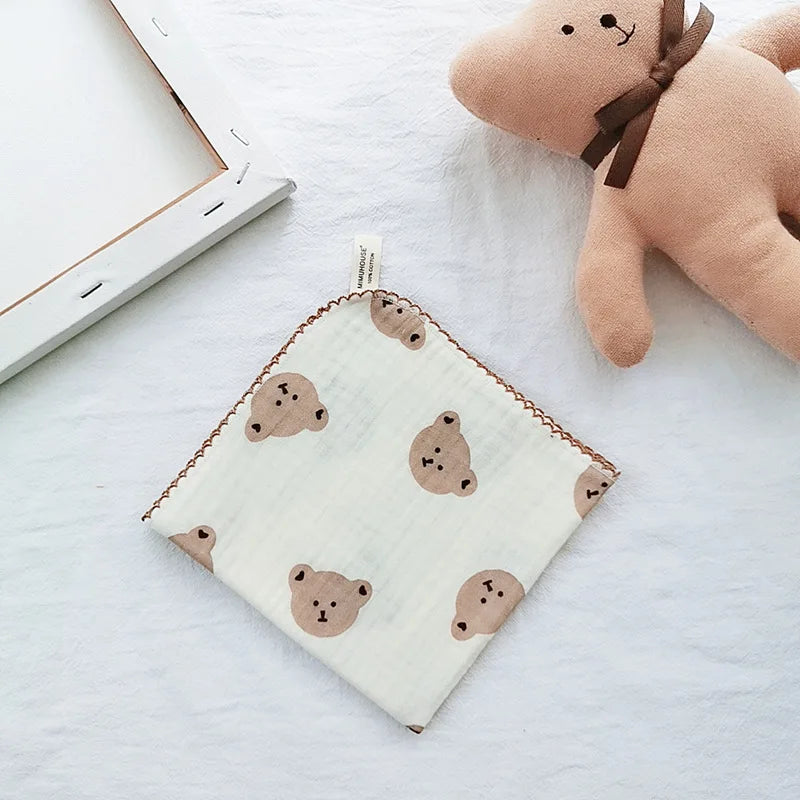 Set di stoffa di tela da lavaggio per bambini muschiato e tela 