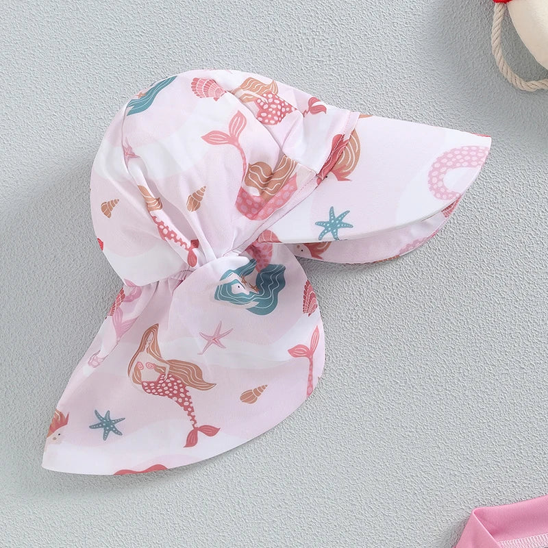 Set di costumi da bagno della bambina 