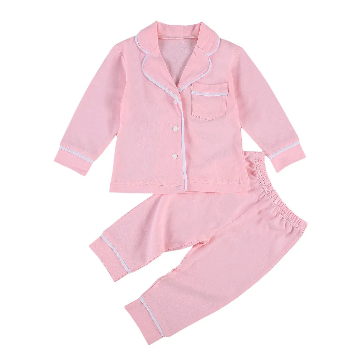 Piajama grigio classico set per bambini