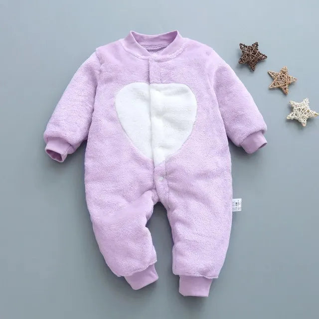 Pajama de ropa de recién nacido de invierno