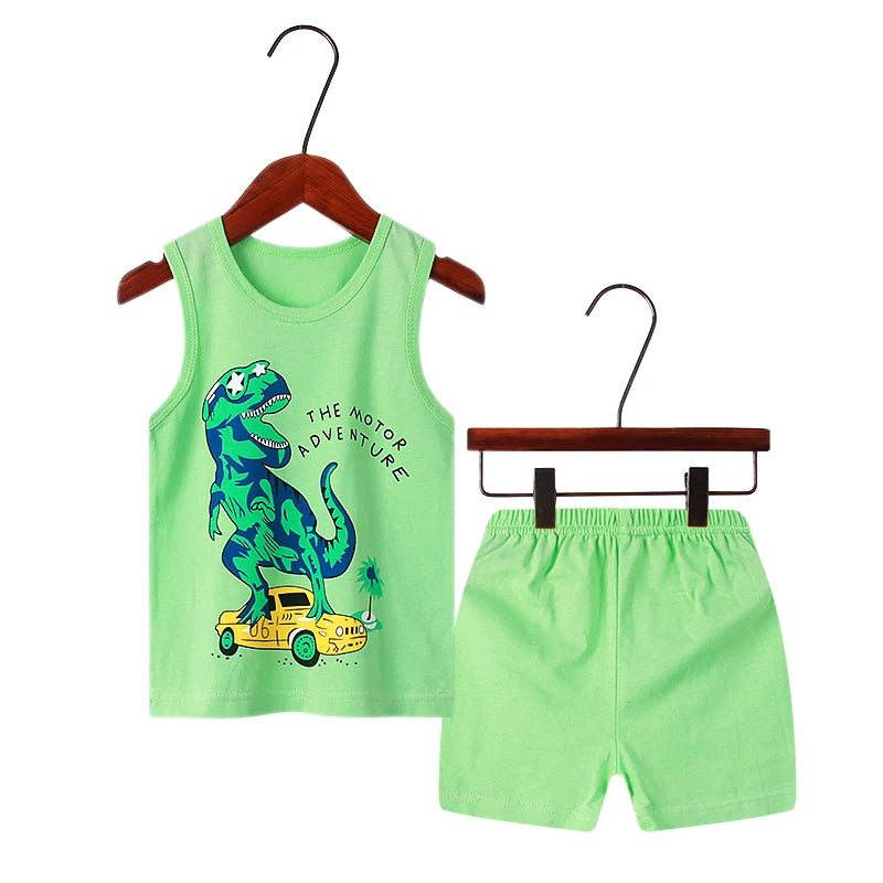Monster Fun Fun sin mangas de pijama sin mangas
