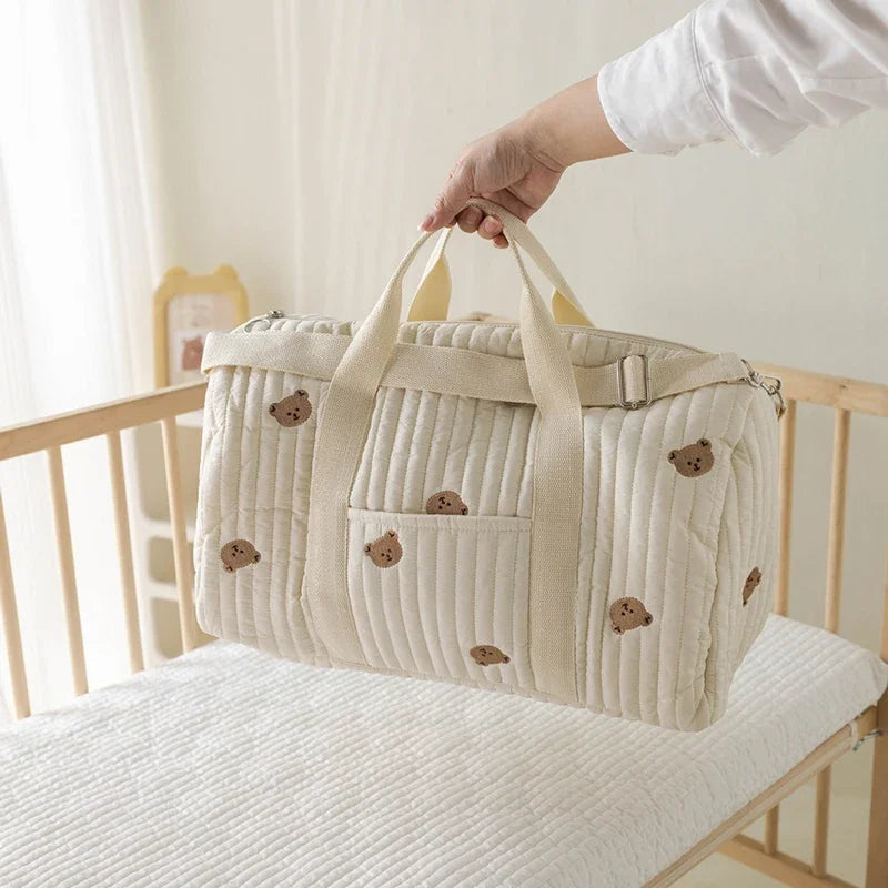 Embroidered Mommy Travel Bag