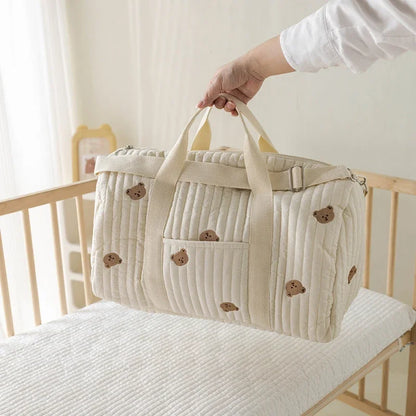 Embroidered Mommy Travel Bag