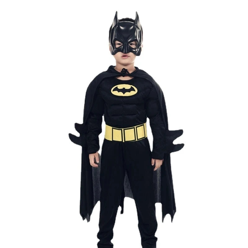 Disfraz muscular de superhéroes Batman