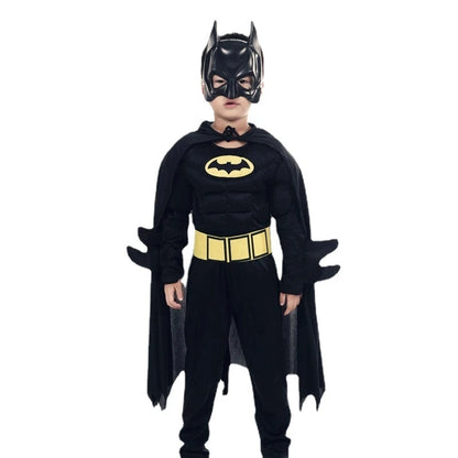 Disfraz muscular de superhéroes Batman