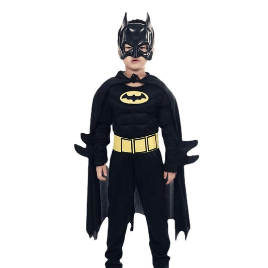 Disfraz muscular de superhéroes Batman