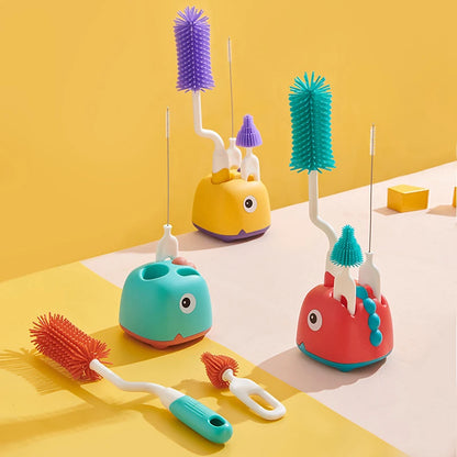 Juego de cepillos de botella - Kit de limpieza 