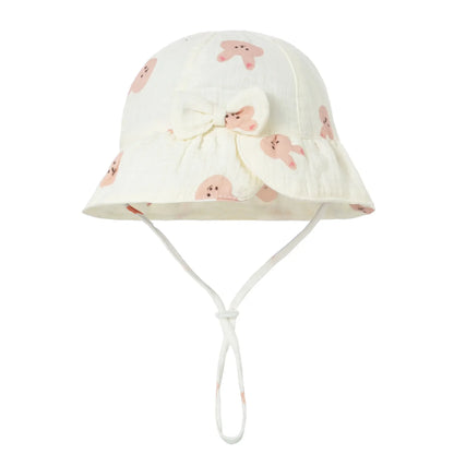 Cappello da sole a prua di cotone morbido