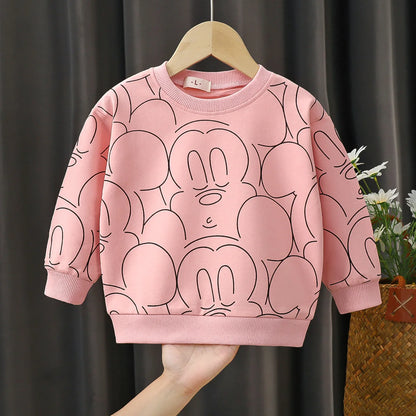Disney Mickey Long Sleeve Felpa 