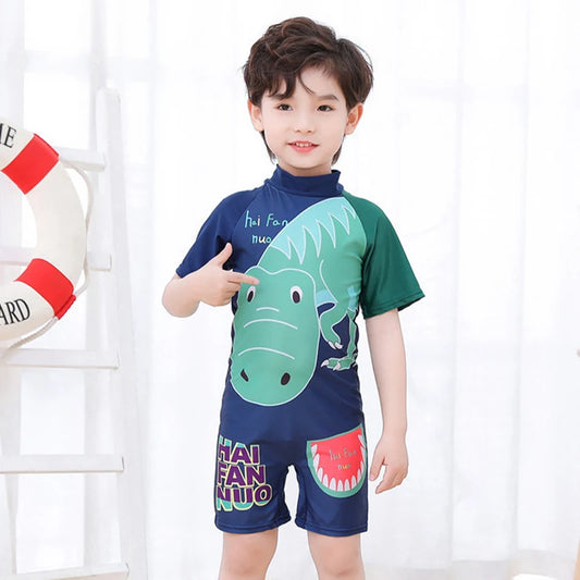 Set de traje de baño de una pieza para niños