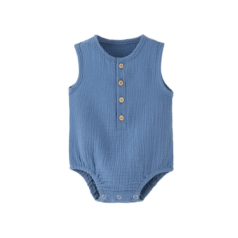 Ganer per bambini in cotone in cotone estivo